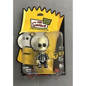 Simpsons Bart Qee 3 Key Chain Action Figure